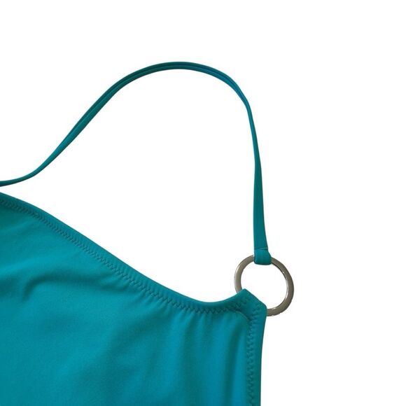 Storm Reid x Pacsun Blue One Shoulder Strappy Ring Bikini Size S Sexy - Picture 4 of 10